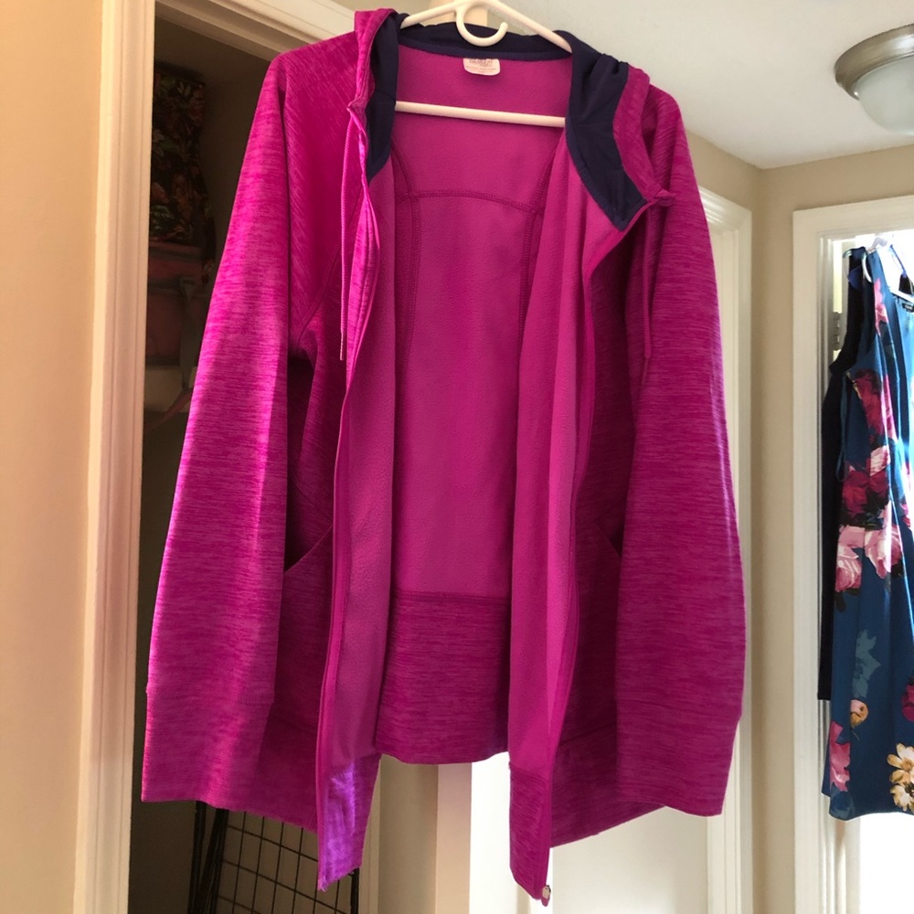 Hot Pink Lightweight Sweatshirt